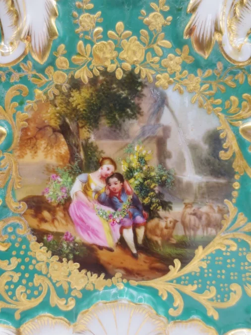 Paire de pots-pourris, attribuée à Jacob Petit.