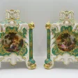 Paire de pots-pourris, attribuée à Jacob Petit.
