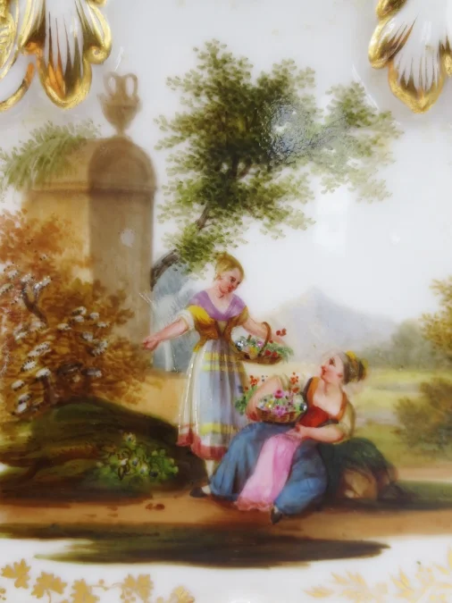 Paire de pots-pourris, attribuée à Jacob Petit.