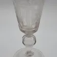 Verre à jambe XVIIIe siècle.