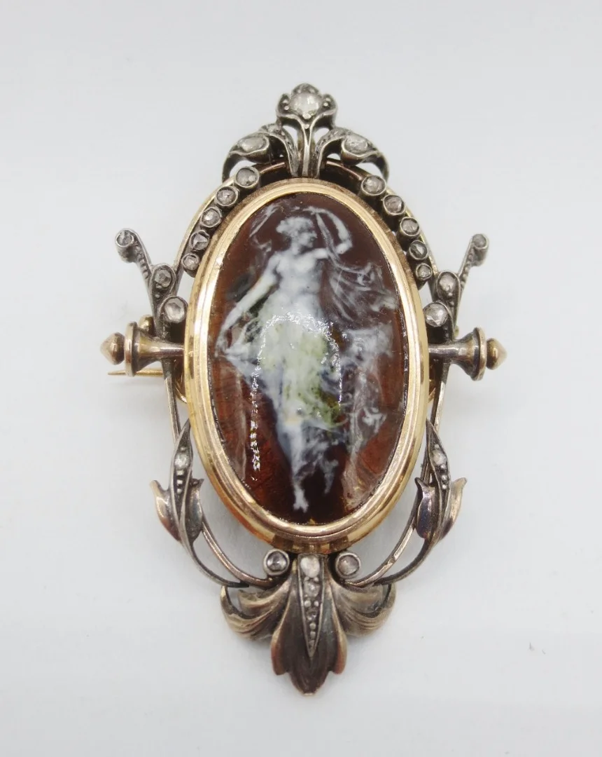BROCHE PERIODO NAPOLEON III