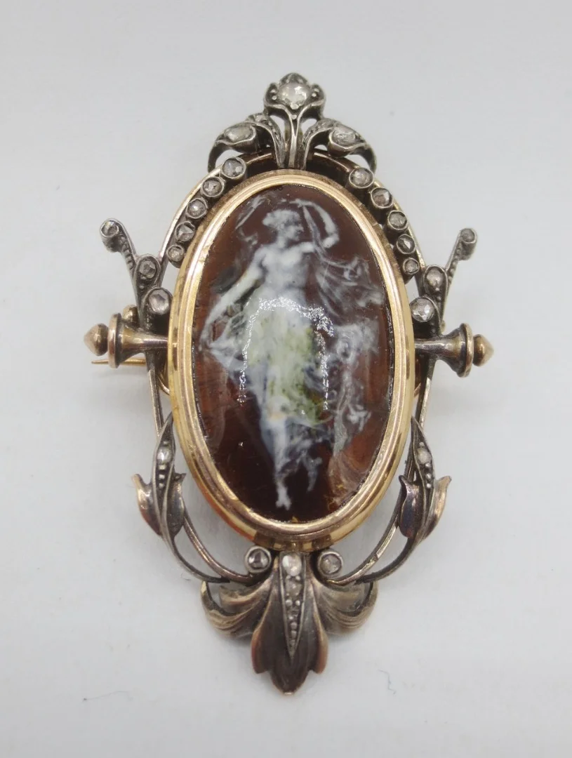 BROCHE PERIODO NAPOLEON III