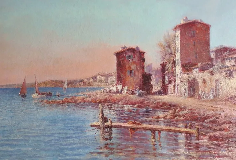 Vue de la côte à Bandol.