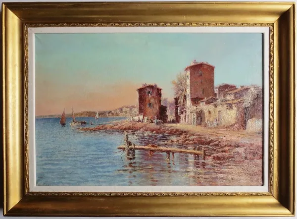 Vue de la côte à Bandol.