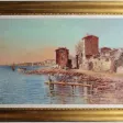 Vue de la côte à Bandol.