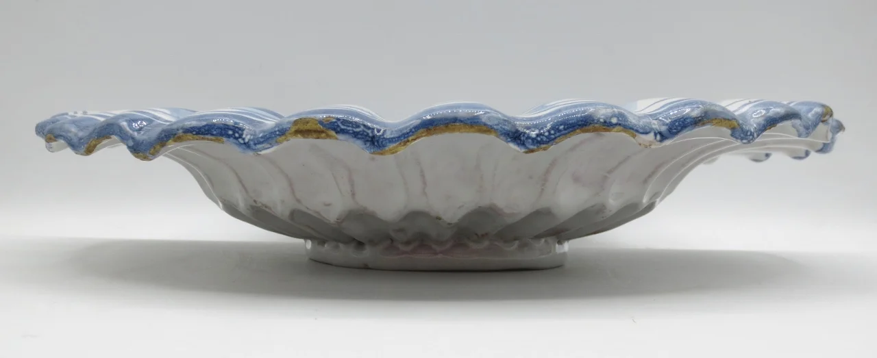 PLATO DEL SIGLO XVII EN FRANCFORT FAIENCE