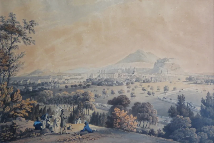 PRINTS OF EDINBURGH and GREENOCK
