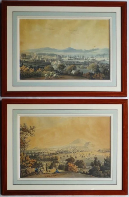 PRINTS OF EDINBURGH and GREENOCK