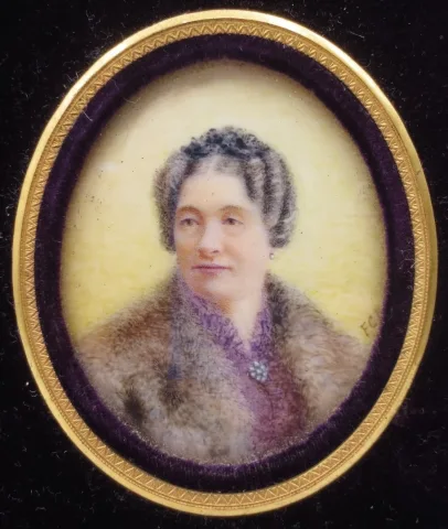 Miniature début XXe siècle.