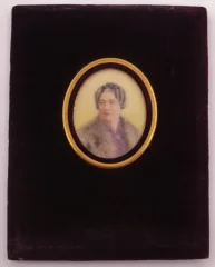 Miniature début XXe siècle.