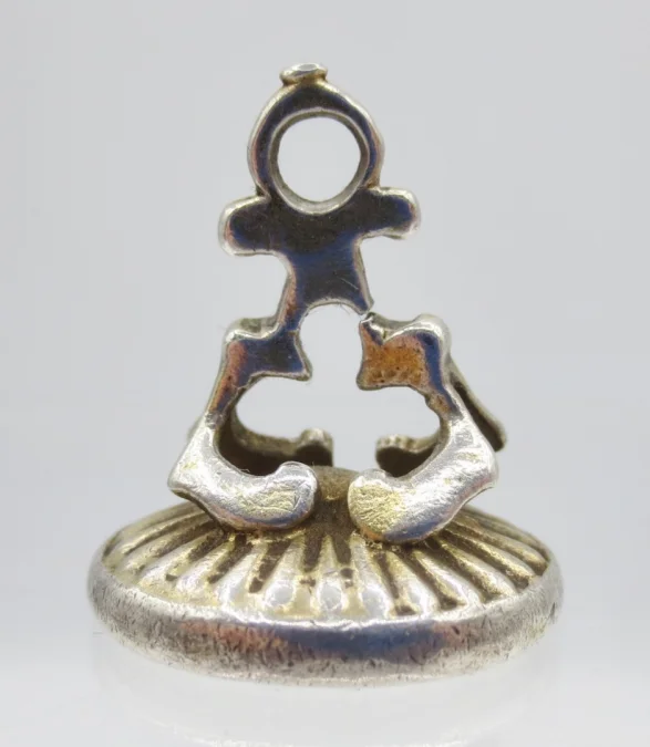 Cachet en argent, XVIIIe siècle