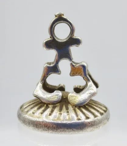 Cachet en argent, XVIIIe siècle