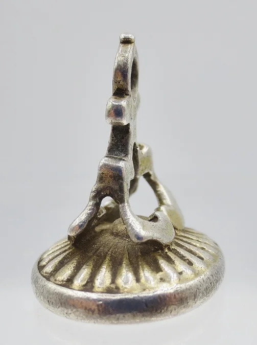 Cachet en argent, XVIIIe siècle