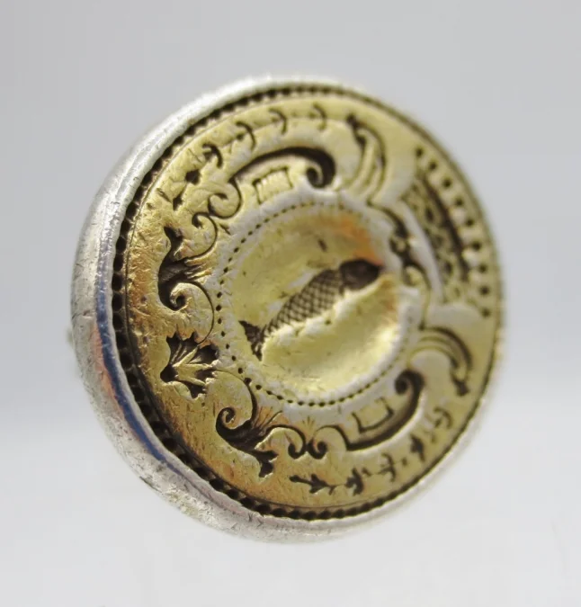 Cachet en argent, XVIIIe siècle