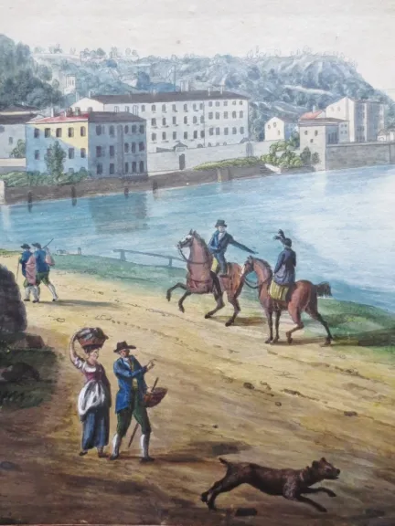 ANSICHTEN VON LYON AUS DEM FRÜHEN 19. JAHRHUNDERT