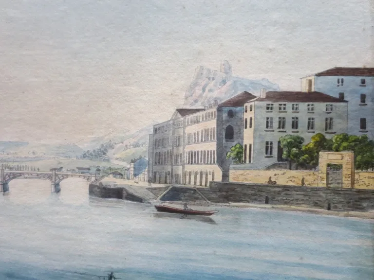 ANSICHTEN VON LYON AUS DEM FRÜHEN 19. JAHRHUNDERT