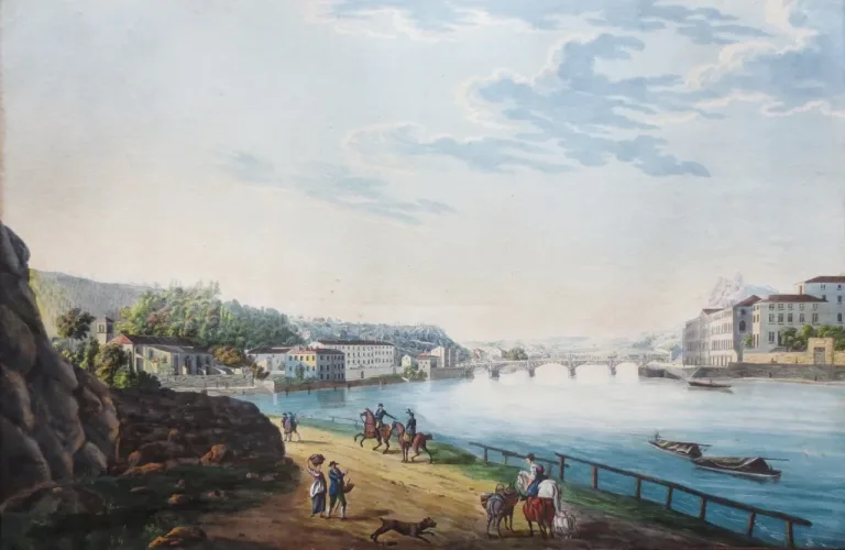 ANSICHTEN VON LYON AUS DEM FRÜHEN 19. JAHRHUNDERT