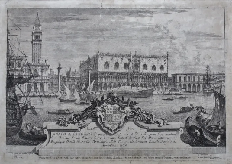 18th CENTURY VIEW OF VENICE BY  Michele MARIESCHI