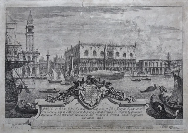 ANSICHT VON VENEDIG AUS DEM 18. JAHRHUNDERT VON Michele MARIESCHI