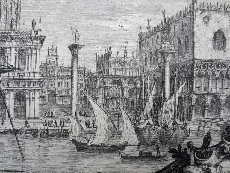 18th CENTURY VIEW OF VENICE BY  Michele MARIESCHI