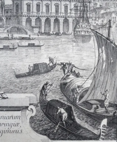18th CENTURY VIEW OF VENICE BY  Michele MARIESCHI