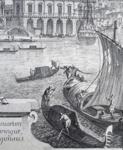 ANSICHT VON VENEDIG AUS DEM 18. JAHRHUNDERT VON Michele MARIESCHI