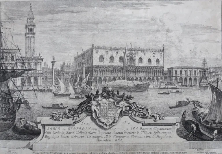 18th CENTURY VIEW OF VENICE BY  Michele MARIESCHI
