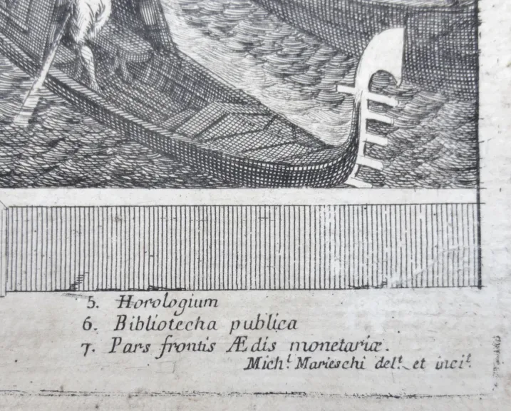 18th CENTURY VIEW OF VENICE BY  Michele MARIESCHI