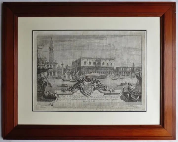 18th CENTURY VIEW OF VENICE BY  Michele MARIESCHI