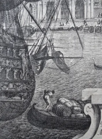 ANSICHT VON VENEDIG AUS DEM 18. JAHRHUNDERT VON Michele MARIESCHI