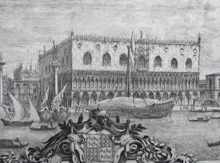 18th CENTURY VIEW OF VENICE BY  Michele MARIESCHI