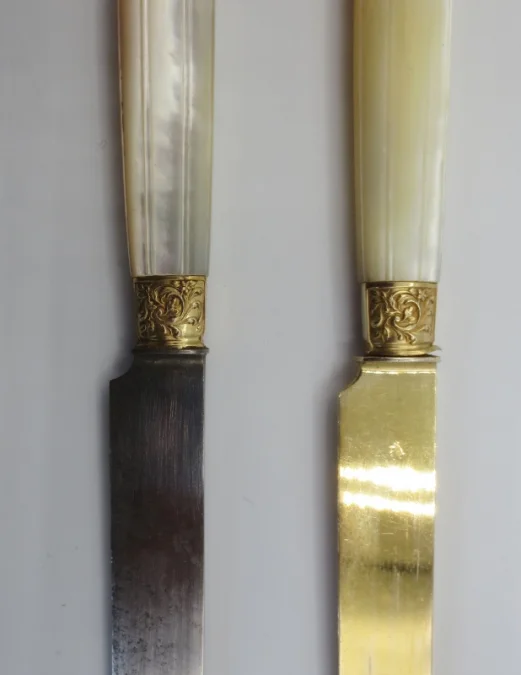 Couteaux de voyage, XIXe siècle.