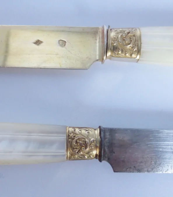 Couteaux de voyage, XIXe siècle.