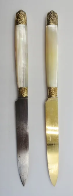 Couteaux de voyage, XIXe siècle.