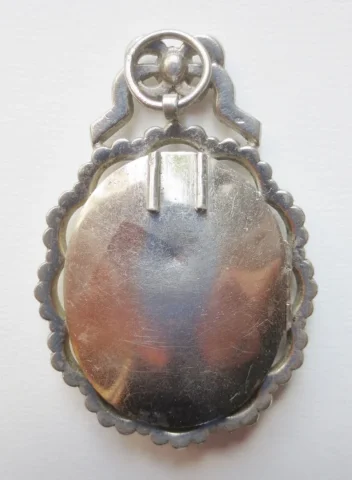 MINIATURE IN SILVER FRAME