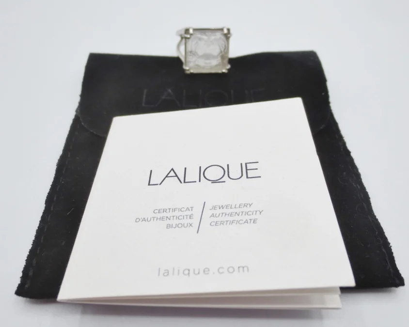 RING ondertekend LALIQUE
