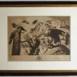 Gravure XVIIIe siècle, « A Concert of Birds ».