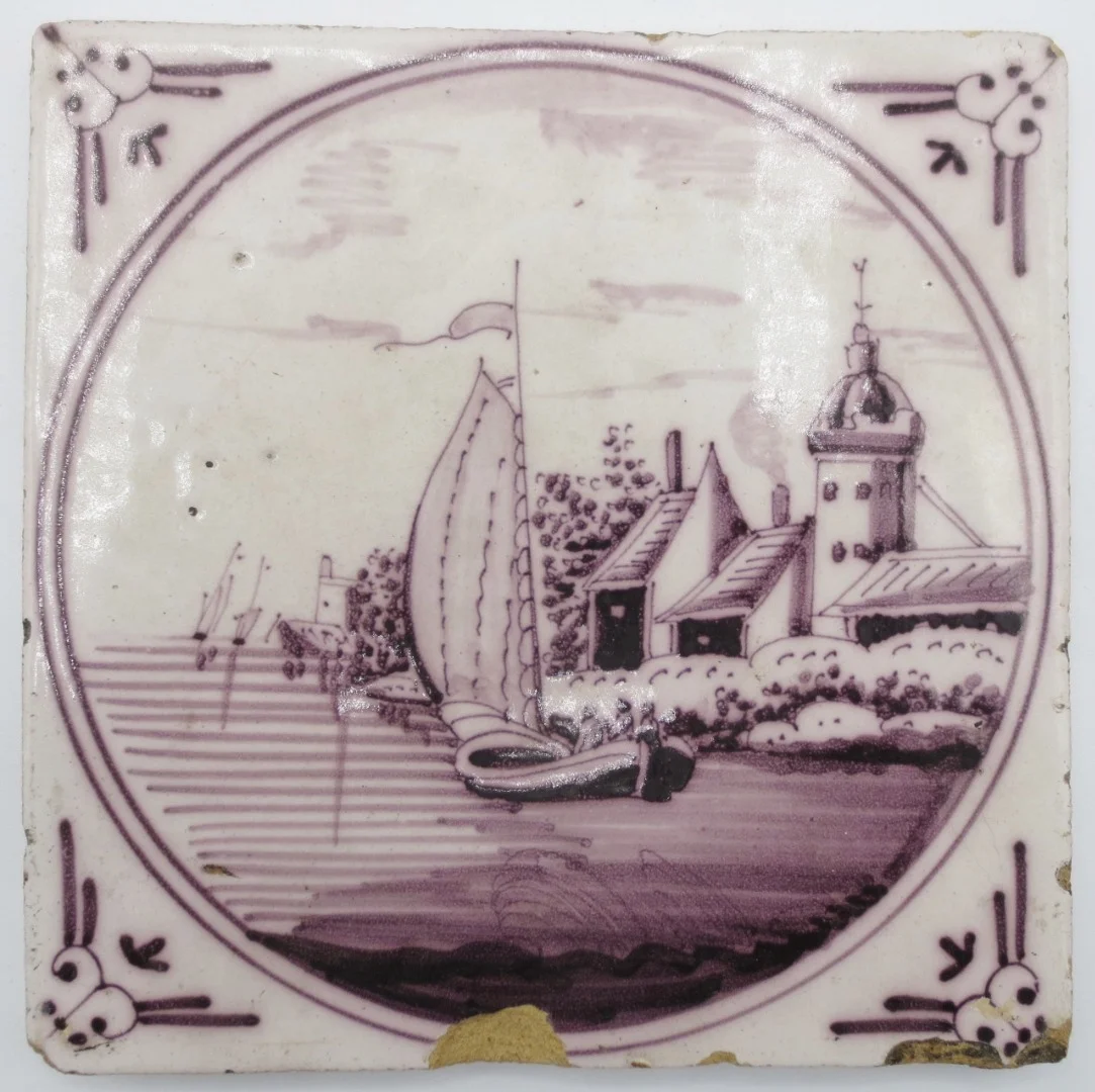 18th CENTURY DELFT FAIENCE TILES