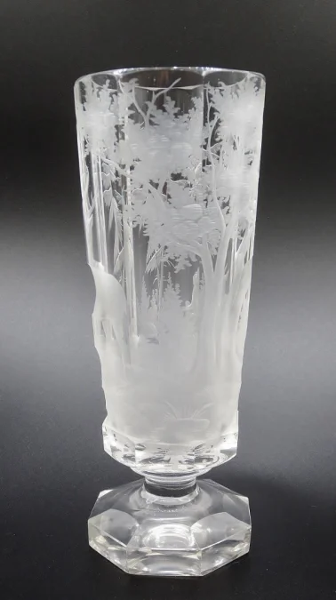 GLAS AUS BÖHMISCHEM KRISTALL