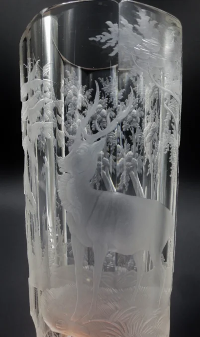 GLAS AUS BÖHMISCHEM KRISTALL