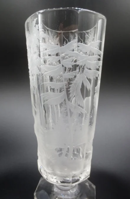 GLAS AUS BÖHMISCHEM KRISTALL