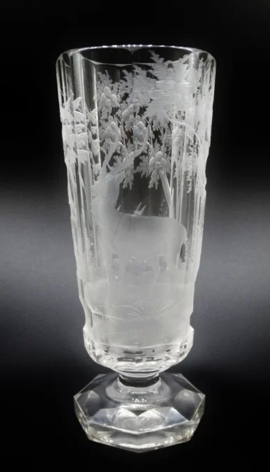 GLAS AUS BÖHMISCHEM KRISTALL