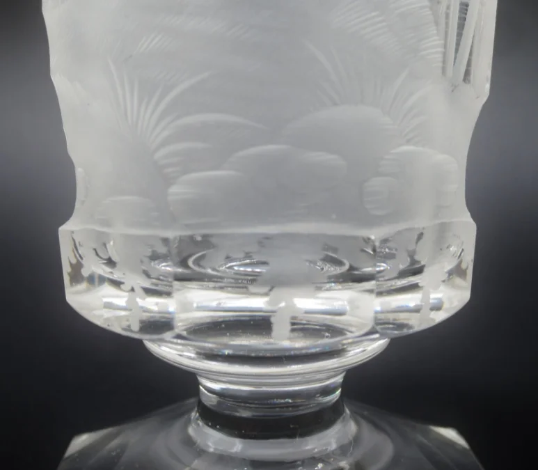 GLAS AUS BÖHMISCHEM KRISTALL