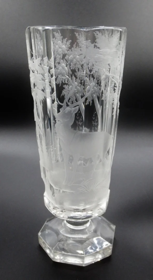 GLAS IN BOHEMIAANS KRISTAL