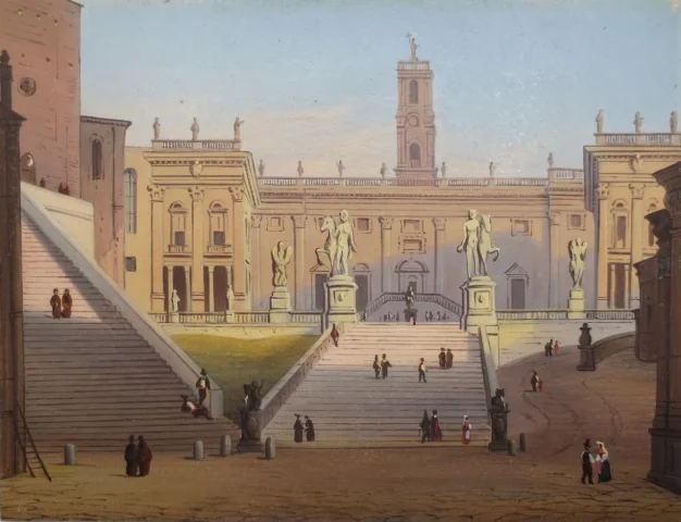 Vues de Rome, XIXe siècle.