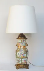 Lampe chine fin du XIXe siècle.