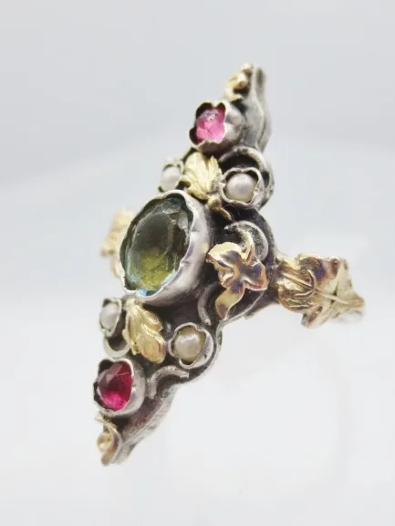 Bague marquise, XIXe siècle.