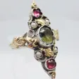 Bague marquise, XIXe siècle.
