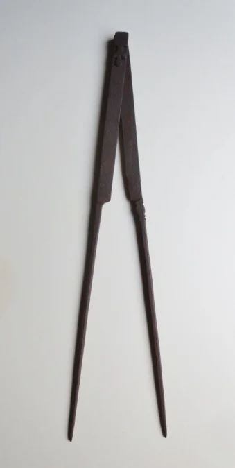 Compas de compagnon charpentier, XVIIIe siècle