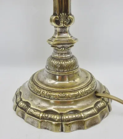 Lampe, flambeau XVIIIe siècle,
